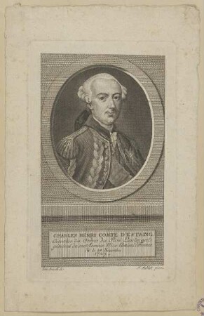 Bildnis des Charles Henri d' Estaing