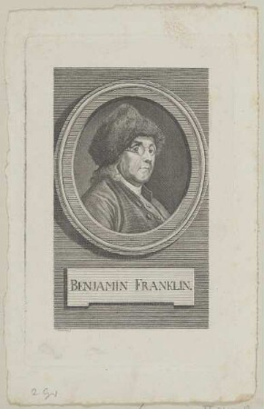 Bildnis des Benjamin Franklin