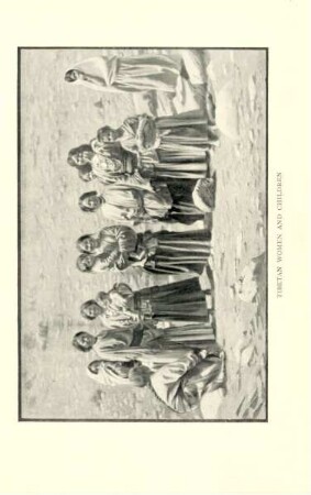Tibetan women and children