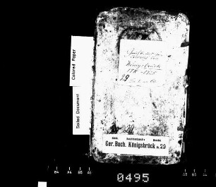 Gerichtshandelsbuch der Stadt Königsbrück, Bd. 04