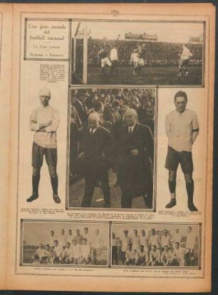 Una gran jornada del football nacional : La Copa Lipton - Amateurs v. Escoceses