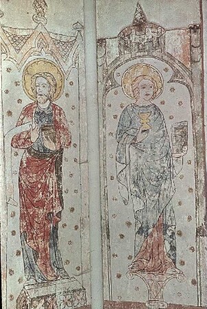 Unbekannter Apostel und Johannes