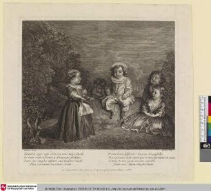 [Spielende Kinder; Jeux d'enfants]