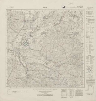 2725 (alte Nr.: 1297) Holm, Meßtischblatt (4cm - Karte)