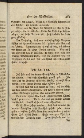 465-469, Die Heilung.