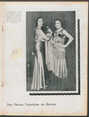 Dos reinas españolas de la belleza