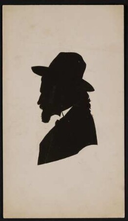 [Bildnis Schattenriss Ferruccio Busoni]