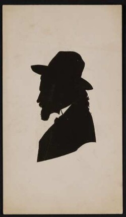 [Bildnis Schattenriss Ferruccio Busoni]
