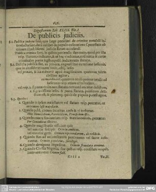 Digestorum Lib. XLIIX.
