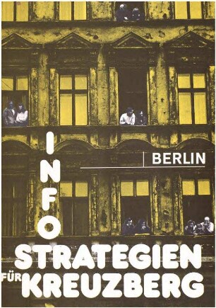 Informationsblatt: "Strategien für Kreuzberg"