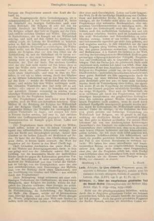 72-76 [Rezension] Dillmann, August, Ueber den neugefundenen griechischen Text des Henoch-Buches (Sitzungsberichte der Berliner Akademie 1892)