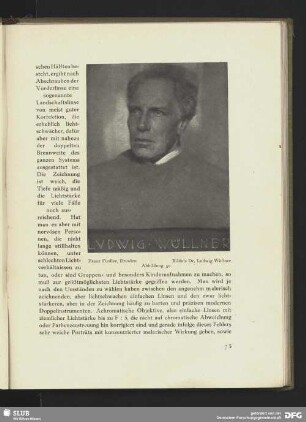 Bildnis Dr. Ludwig Wüllner