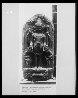 Reliefdarstellung des Gottes Vishnu?