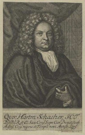 Bildnis des Quirin Hartmann Schacher