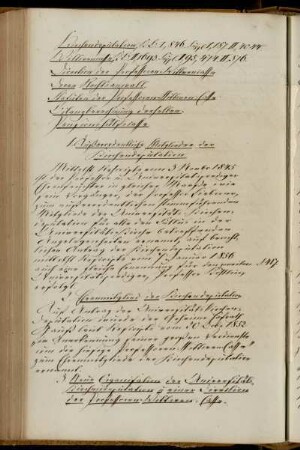 Kirchendeputation; Professorenwitwenkasse: Direktion, Rechtsanwalt, Statuten, Bilanzberechnung; Pensionshilfskasse