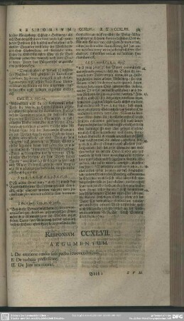Responsum CCXLVII.