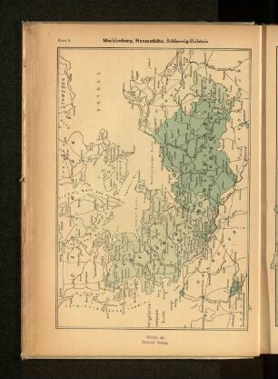Mecklenburg, Hansastädte, Schleswig-Holstein