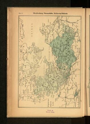 Mecklenburg, Hansastädte, Schleswig-Holstein