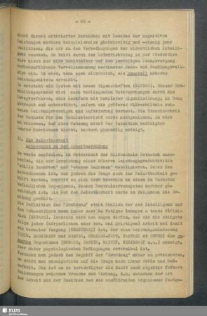 IX. Die Belastbarkeit