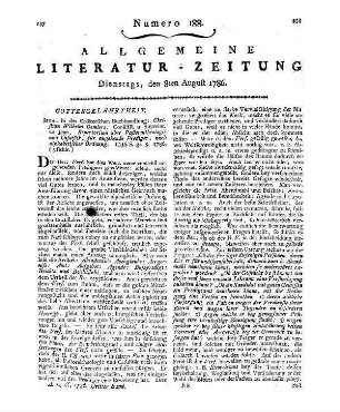 [Krögen, K. H.]: Julchen Silheim : meist wahre Geschichte. Kopenhagen, Leipzig: Nitschke 1786