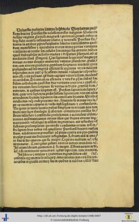 Universalis presentes litteras inspecturis Stephanus permissione divina Parisiensis ecclesie minister indignus ...