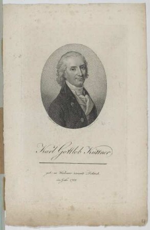 Bildnis des Karl Gottlob Küttner