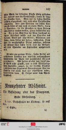 Neunzehnter Abschnitt