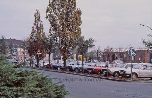 Bahnhof: Parkplatz