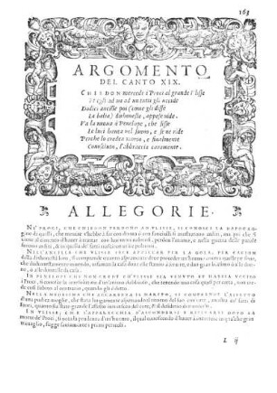 Argomento Del Canto XIX.