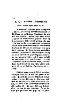 Die mittlere Töchterschule