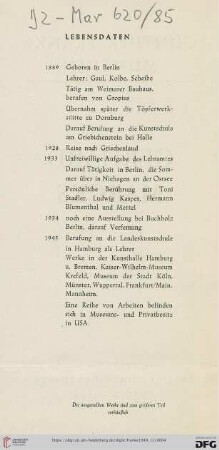 Lebensdaten