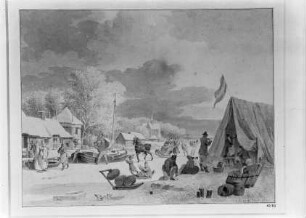 Jahreszeitenbilder — Wintervergnügen auf dem Eise