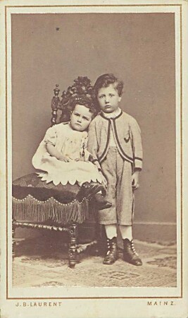 Erich und Otto Jung als Kinder (v.l.n.r.)