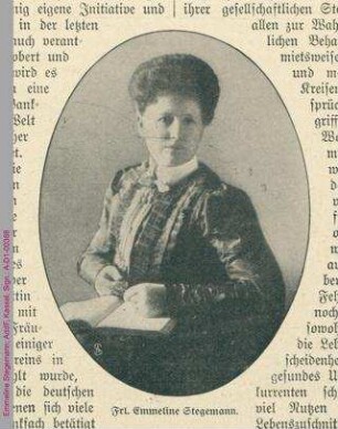 Porträt von Emmeline Stegemann