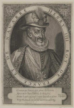 Bildnis des Henry IIII. von Frankreich
