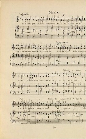 Missa in honorem S. Dominici : für Sopran, Alt u. Orgel ; op. 77