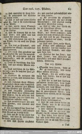 Der 107. Psalm