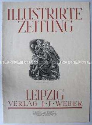 Wochenzeitschrift "Illustrirte Zeitung" u.a. über Franco-Spanien