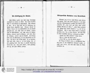 Gelegentliche Ansichten vom Bettelstand