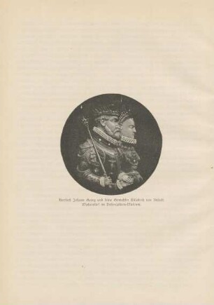 Kurfürst Johann Georg und seine Gemahlin Elisabeth von Anhalt