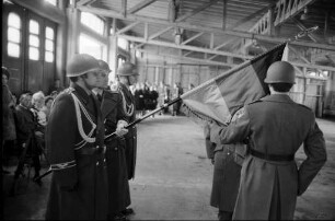 Gelöbnis der Rekruten des Fernmeldebataillons 775 in der Mackensen-Kaserne.