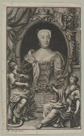 Bildnis der Fürstin Sophie Karoline von Ostfriesland
