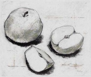 Ein Apfel, ein halber und ein viertel I