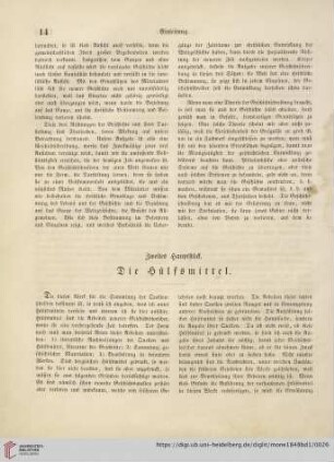 Die Hülfsmittel