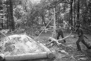 Anlegung eines Waldspielplatzes im Waldpark Vokkenau bei Hagsfeld