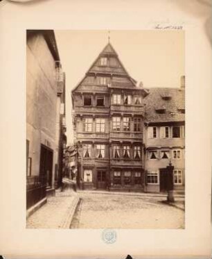 Rolandshospital, Hildesheim: Ansicht Fachwerkhaus