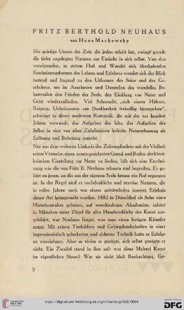 Fritz Berthold Neuhaus