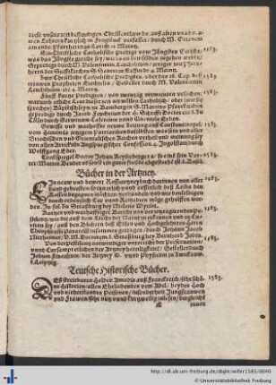 Teutsche Historische Bücher.
