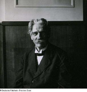 Portraitserie Albert Schweitzer
