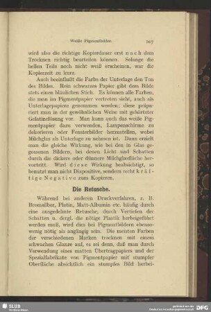 Die Retusche